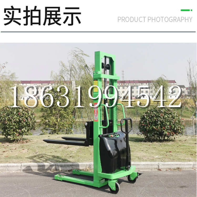 木垒哈萨克自治县电动叉车堆高车液压铲车电瓶1吨2吨站驾步行式小型全自动叉车